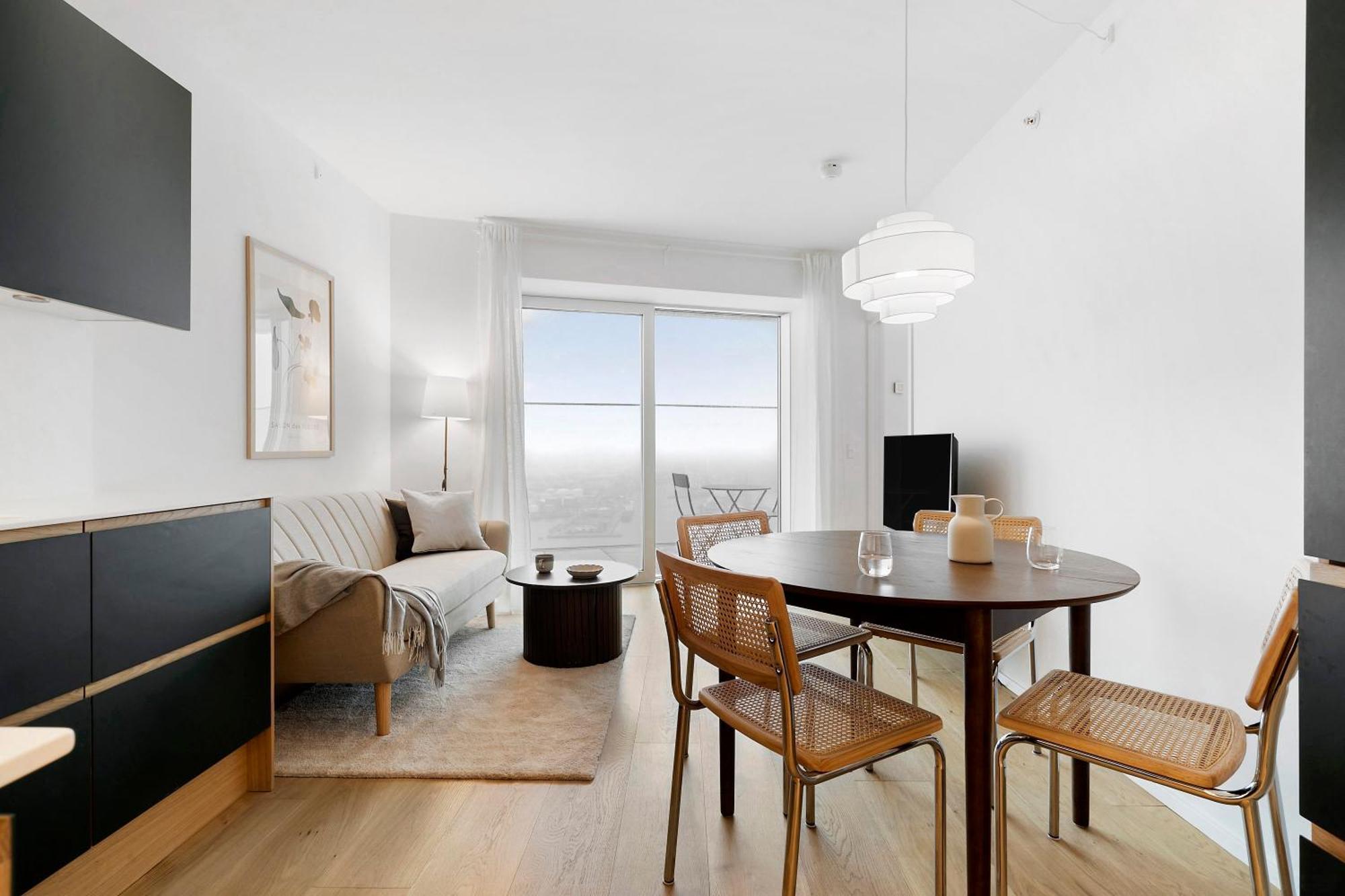 Penthouse Paradise On 39Th Floor Apartment Aarhus Exterior photo